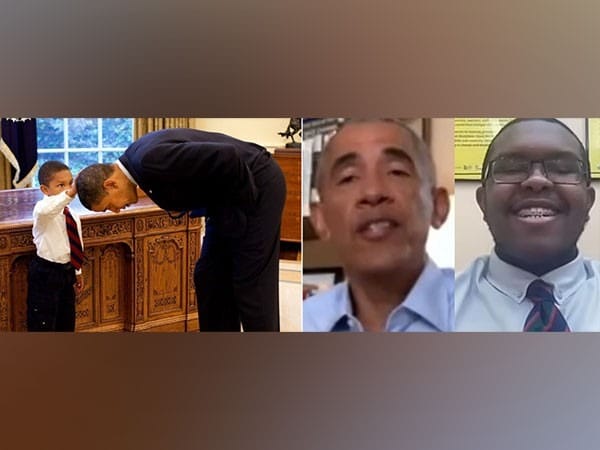Barack Obama virtually reunites with boy from viral 'Hair like mine' photo