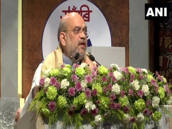 Amit Shah attends one-year celebration of Assam govt, lays foundation stone of several development projects