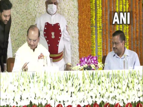 Vinai Kumar Saxena takes oath as Delhi's lieutenant governor