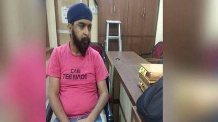 File photo of BJP leader Tajinder Pal Singh Bagga (Sourced from MLA Naresh Balyan's Twitter account)