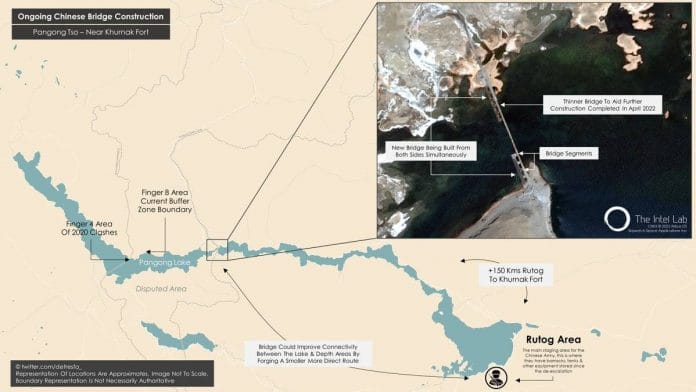 Satellite image of the development on the site | Twitter | @detresfa_