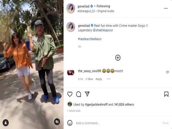 Genelia Deshmukh, Shakti Kapoor dance on 'Fevicol Se'