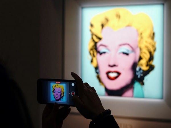 Warhol's iconic portrait of Marilyn Monroe sold for whopping USD 195 million at NY auction