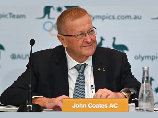 Uniquely qualified': John Coates drafted letter of praise for himself to Brisbane Olympics organisers