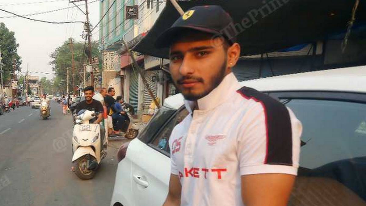 Umran Malik's friend Ateeb Tabish | Photo: Praveen Jain | ThePrint