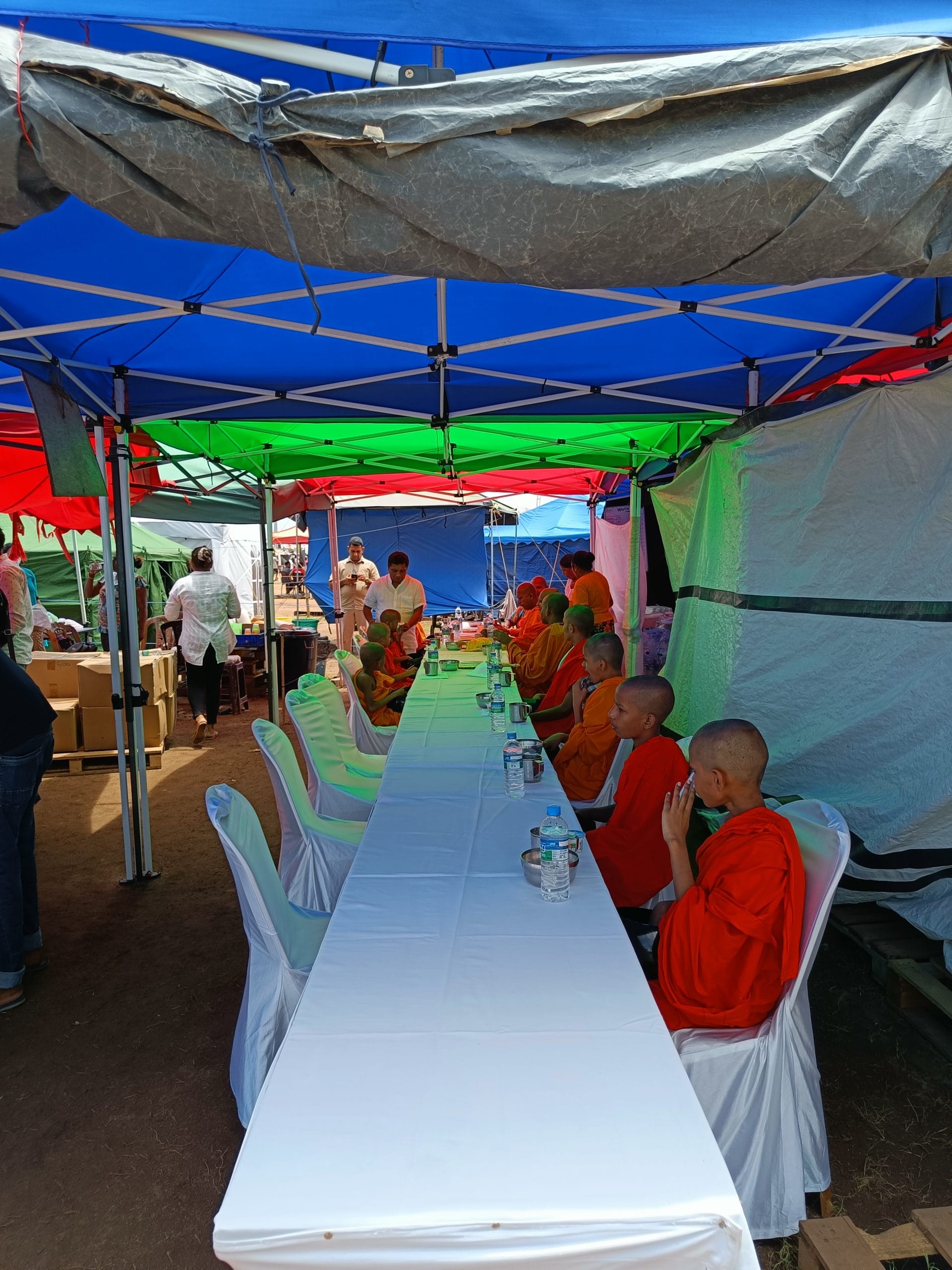Young Buddhist monks at the youth centre. | Photo: Sowmiya Ashok | ThePrint