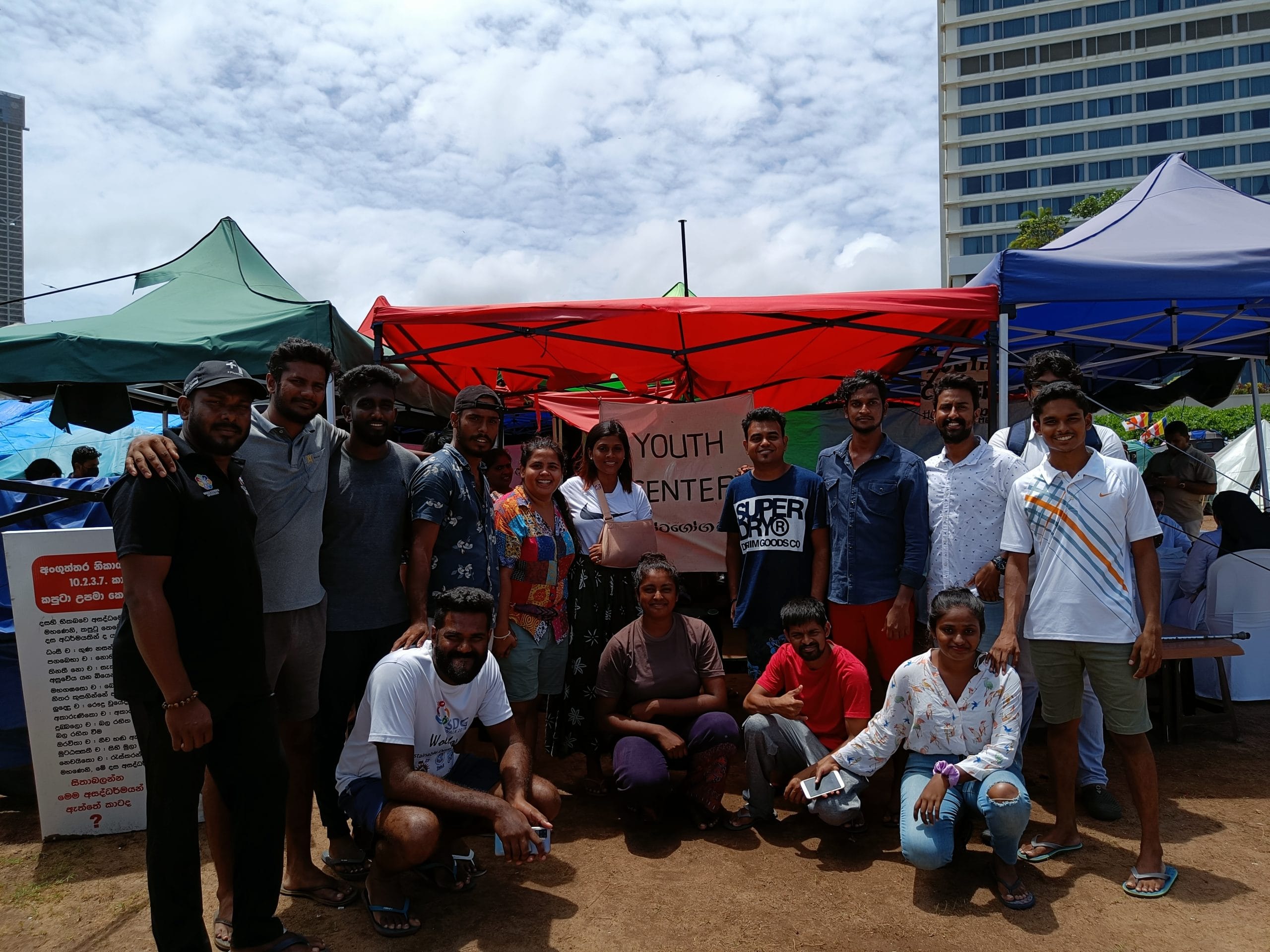 The event to distribute alms was arranged by 30-year-old Manish Galappaththi, a librarian. | Photo: Sowmiya Ashok | ThePrint