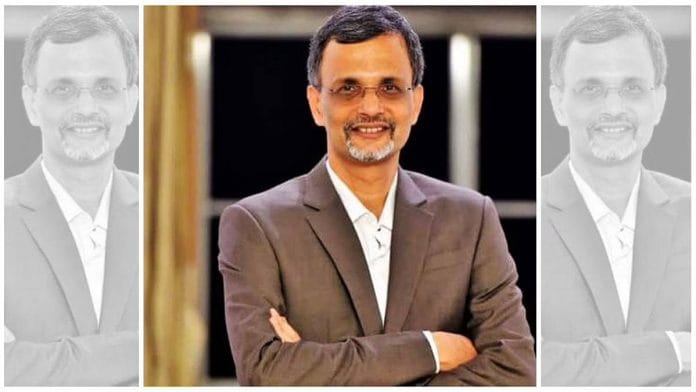 File photo of chief economic advisor V. Anantha Nageswaran | Photo: Twitter | @FinMinIndia