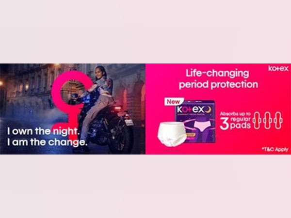 Kotex relaunches in India with the introduction of Overnight Period Panties