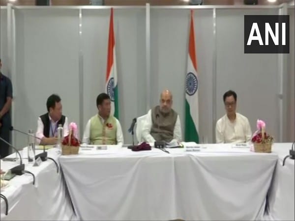 Amit Shah chairs meeting with BJP's Arunachal Pradesh core group in Namsai