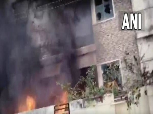 Naming Konaseema district after Ambedkar leads to protest, Andhra MLA's house set on fire