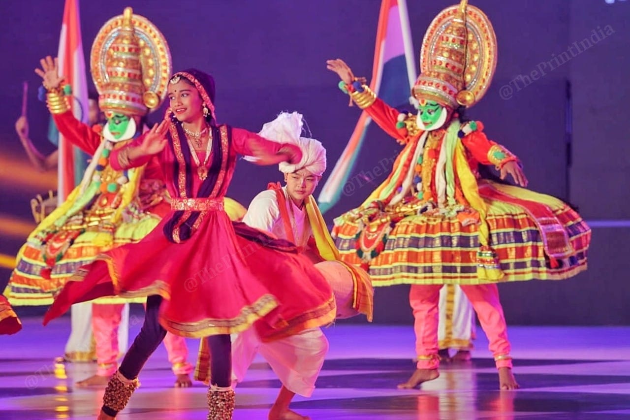 Kathak was performed by artists at the event | Photo: Praveen Jain | ThePrint