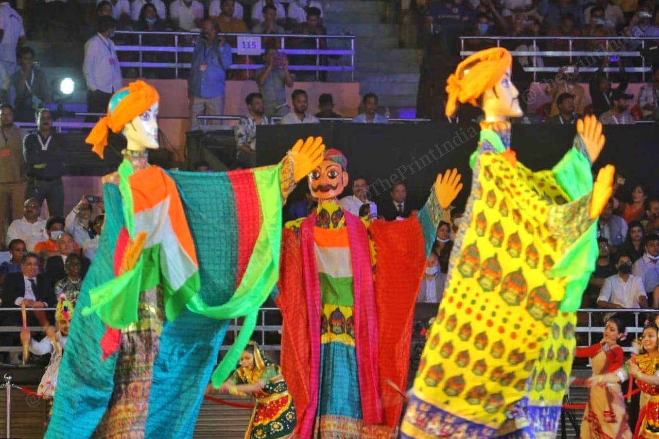  The programme also showcased the history of the ancient game, its origin and evolution |Photo: Praveen Jain | ThePrint