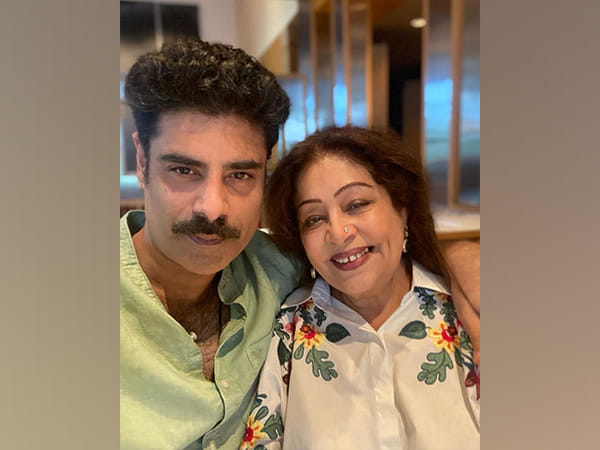 Kirron Kher celebrates her 70th birthday with her son Sikander Kher