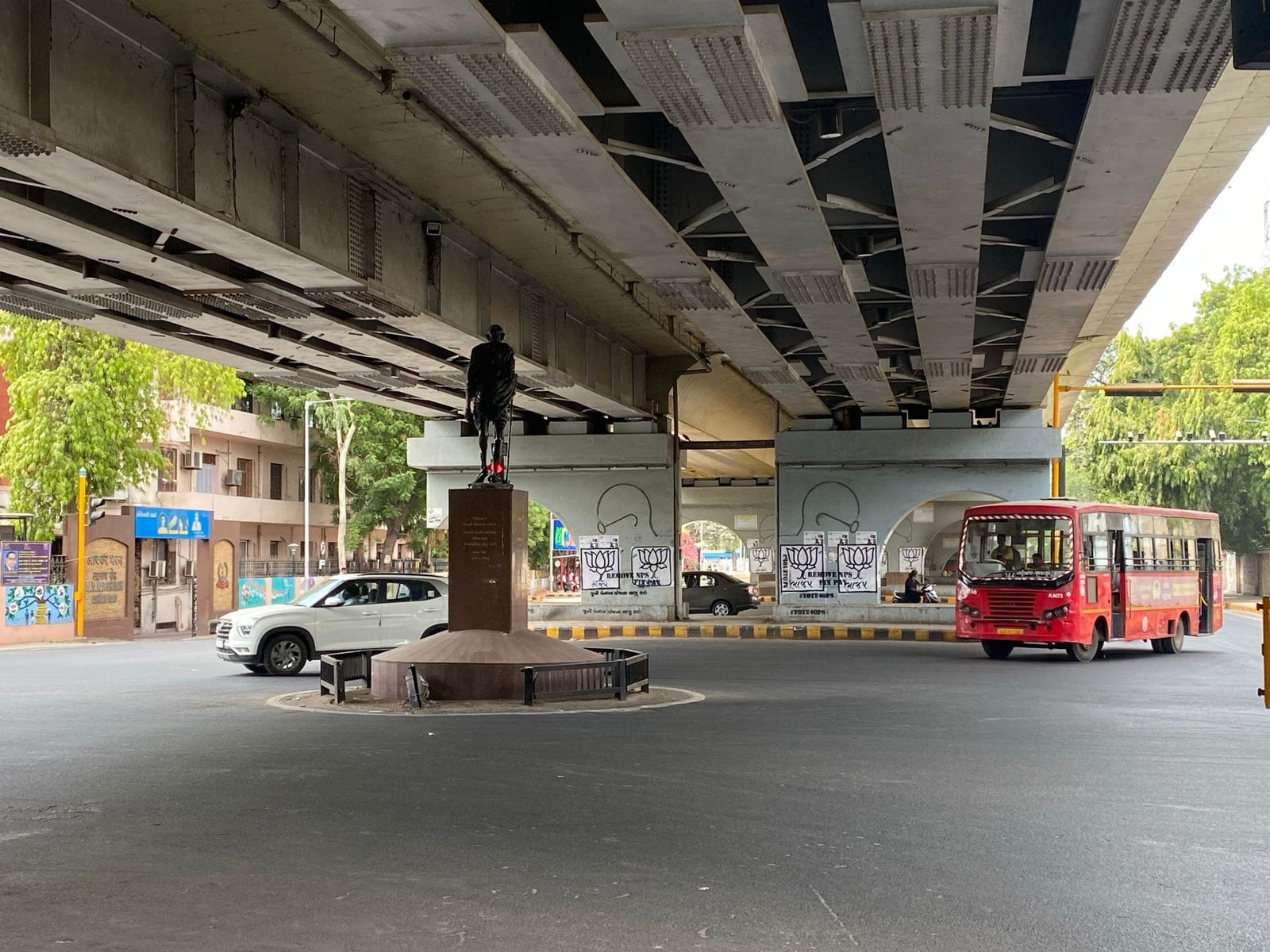 Income Tax Flyover | Janki Dave/ThePrint