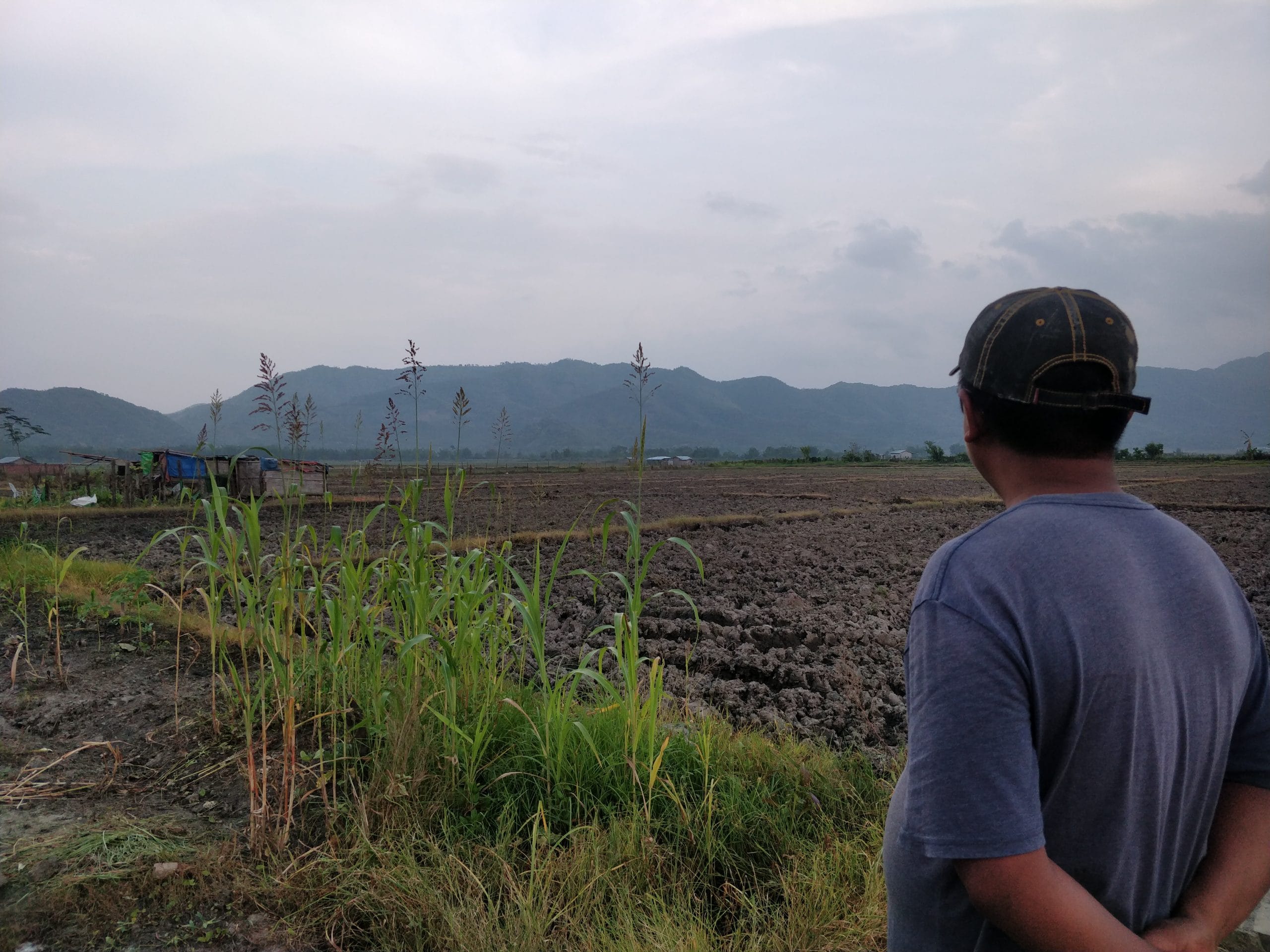 John near his house in Churachandpur. | Photo Credit: Sonal Matharu