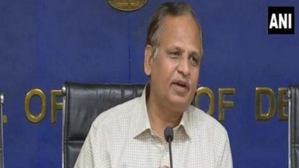 Former Delhi Minister Satyendar Kumar Jain (File Photo/ANI)