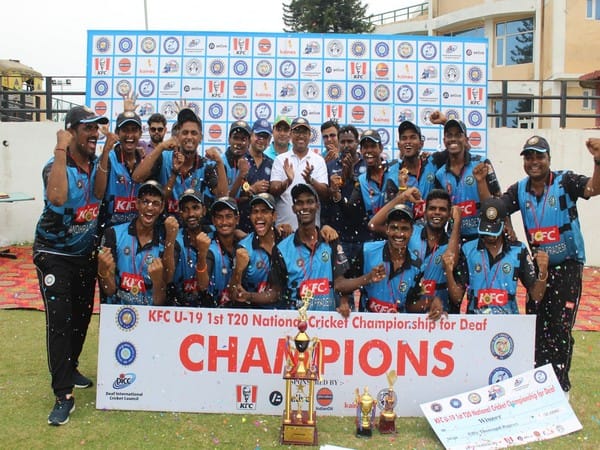 Andhra Pradesh team wins U19 T20 National Cricket Championship for Deaf