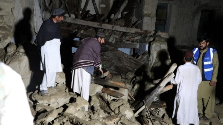 Rescue teams struggle to reach survivors in Afghanistan quake which killed at least 1,000