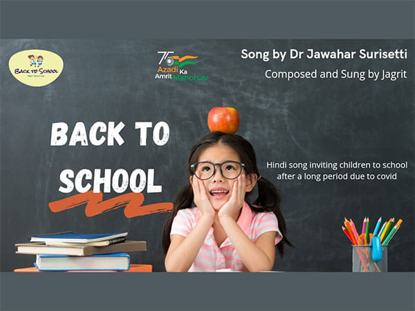 Dr Jawahar Surisetti released an inspirational Hindi song, 