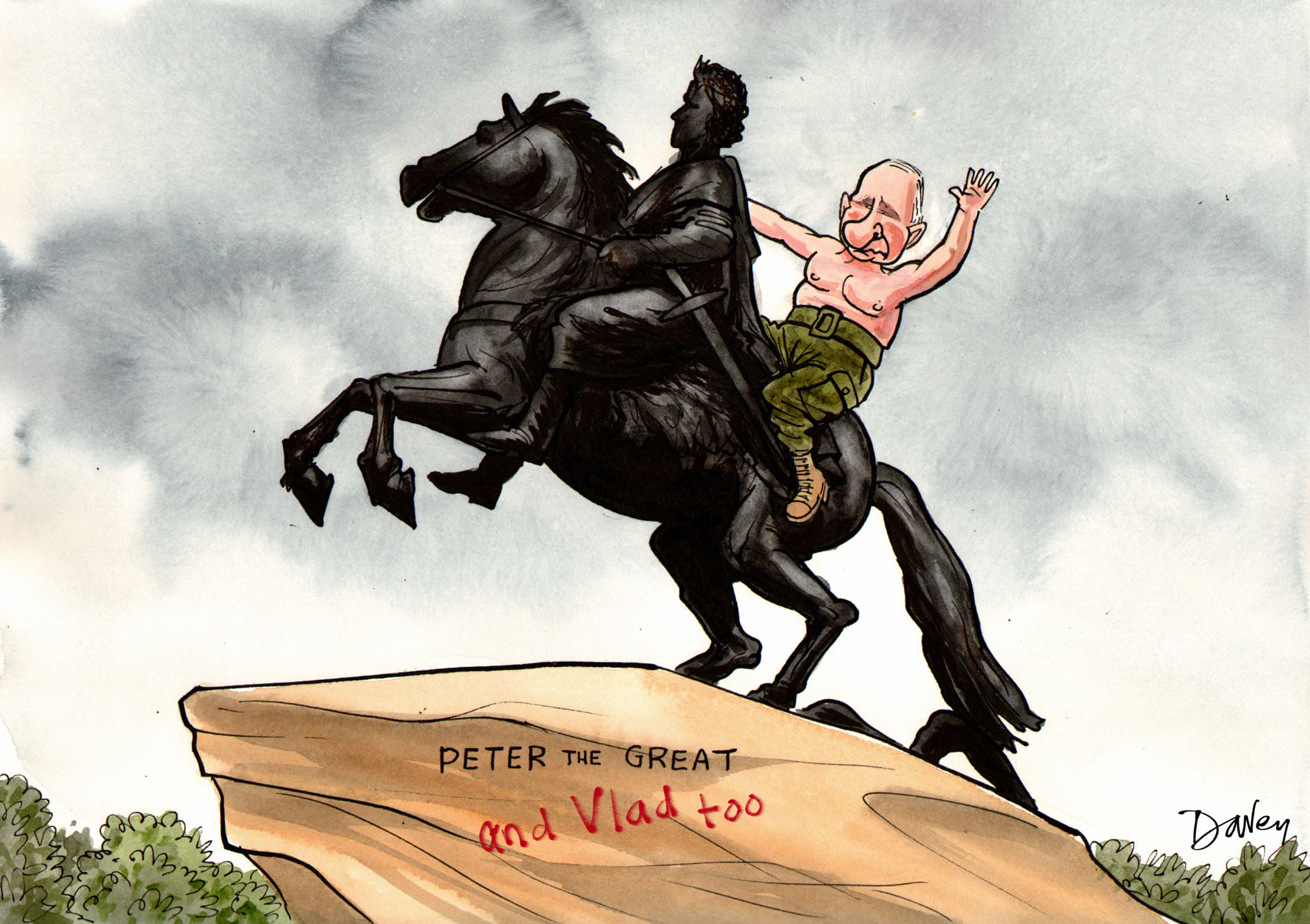 Andy Davey | Twitter/@DaveyCartoons