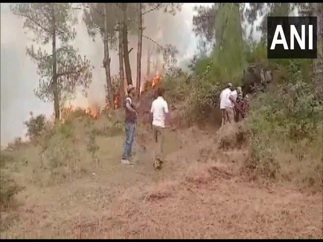 Forest fire breaks out near LoC in J-K's Poonch