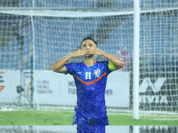 Sunil Chhetri becomes joint 5th highest goalscorer in international football history