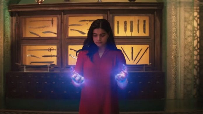 A scene from Ms. Marvel.