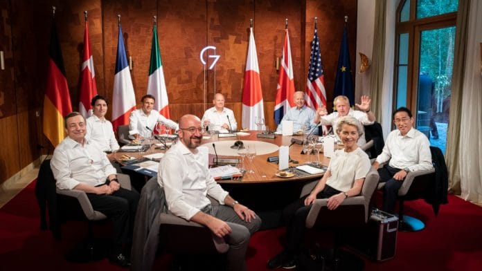 Leaders of G7 member states during the summit in Germany on 26 June 2022 | Courtesy: g7germany.de