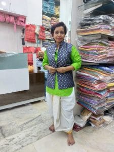 Bindoo in her mehendi ceremony attire | By special arrangement