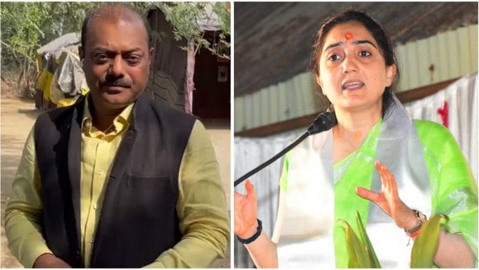 Naveen Kumar Jindal and Nupur Sharma | Photo: Twitter