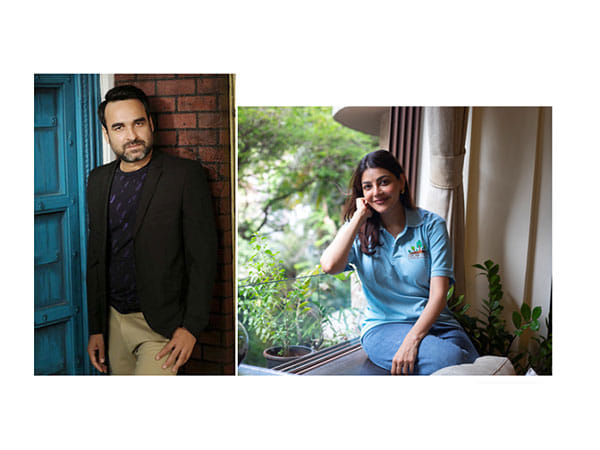 Grow-Trees.com plants trees in honour of green ambassadors Pankaj Tripathi and Kajal Aggarwal