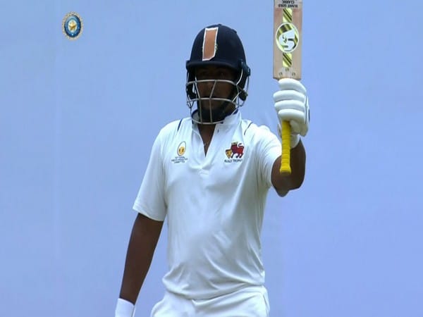 Ranji Trophy 2022: Sarfaraz Khan named 'Man of the Tournament' for outstanding season with bat