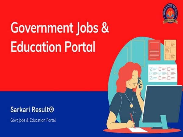 SarkariResult- One-stop Destination for job seekers