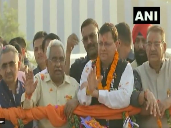 CM Dhami holds roadshow to celebrate win in Champawat by-poll