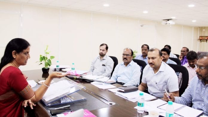 File photo of Telangana Education minister Sabitha Reddy | Image for representation | Twitter@SabithaindraTRS