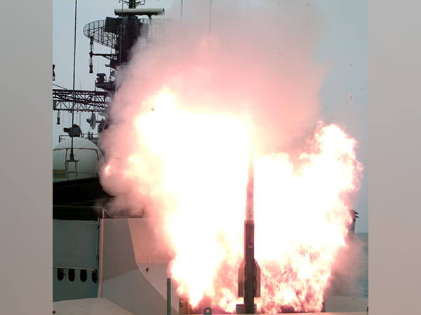 India successfully test-fires VL-SRSAM missile from Indian Naval Ship off Odisha coast