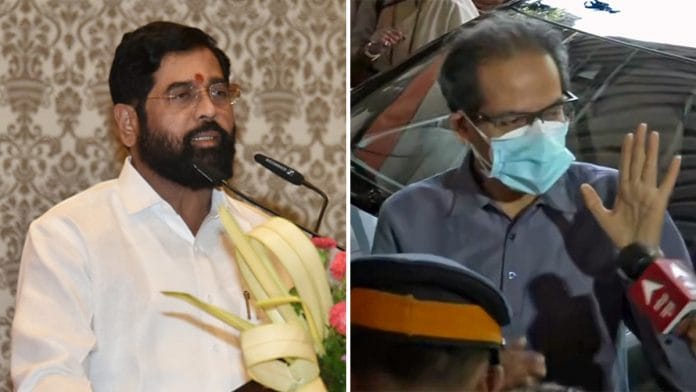 Maharashtra Chief Minister Eknath Shinde and former CM Uddhav Thackeray | ANI