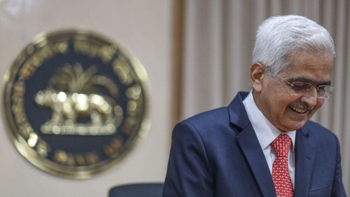 File image of RBI Governor Shaktikanta Das | Bloomberg