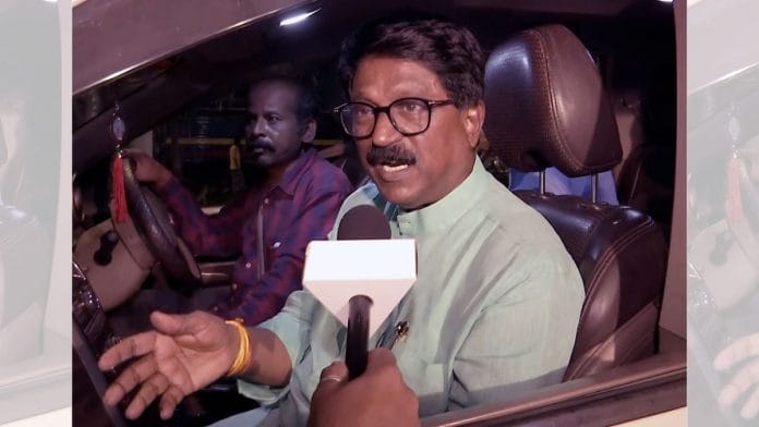Shiv Sena leader Arvind Sawant speaks to the media in Mumbai, Maharashtra, 23 June | ANI