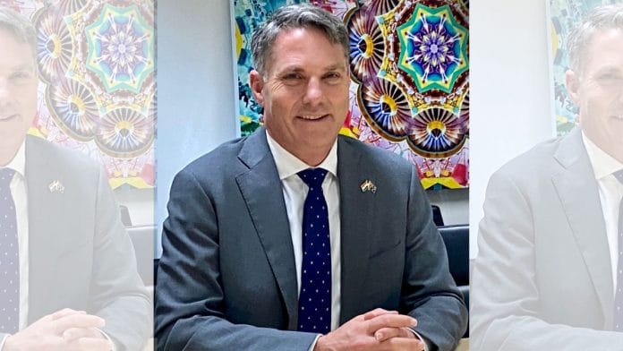 Richard Marles in New Delhi Thursday | Photo: Nayanima Basu | ThePrint