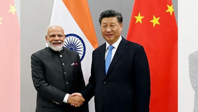 Prime Minister Narendra Modi with Chinese President Xi Jinping, 2019 | Credit: ANI