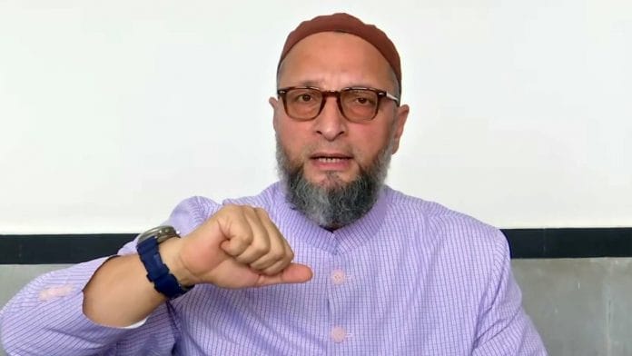 File photo of AIMIM chief Asaduddin Owaisi | ANI