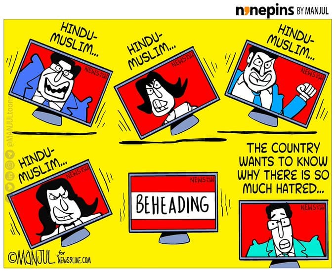 Manjul | Twitter/@MANJULtoons | News9Live.com