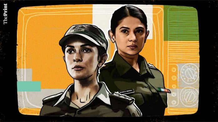 Nimrat Kaur in Test Case and Jennifer WInget in Code M | Manisha Yadav/ThePrint