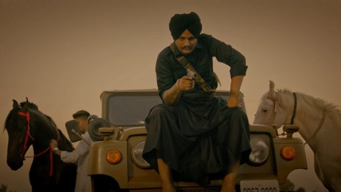 Sidhu Moose Wala in the video of his song 'Bambiha Bole' (2020) | YouTube screengrab