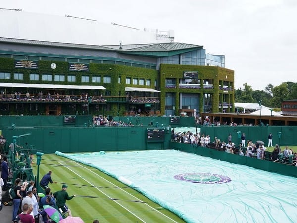 Wimbledon 2022, Day 1: Play suspended on outside courts due to rain