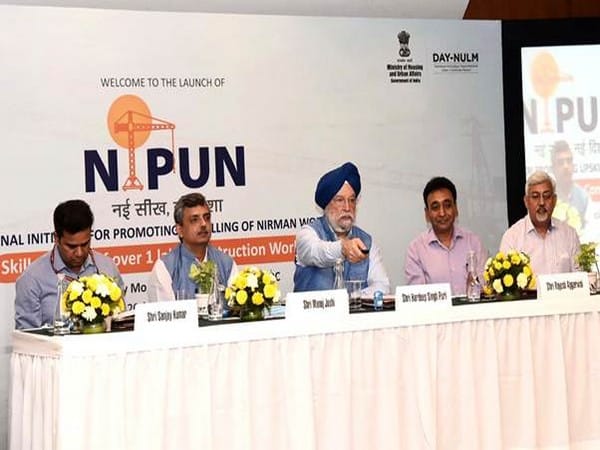 Govt launches NIPUN scheme to train over 1 lakh construction workers