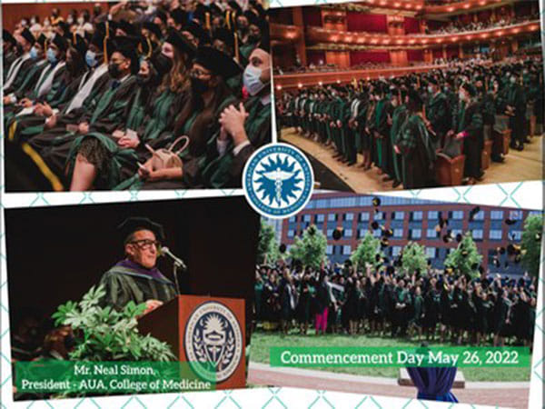 Manipal's American University of Antigua, College of Medicine celebrates commencement day for the class of 2022