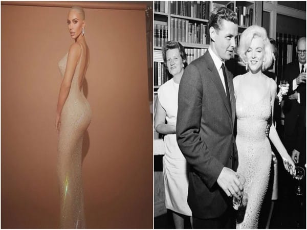 did marilyn monroe's dress fit kim kardashian Marilyn Monroe's Dress Worn to the Met Gala by Kim Kardashian Appears to Be Damaged
